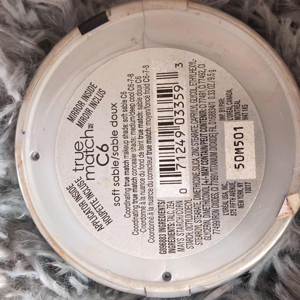 C6 Soft Sable L'Oreal True Match Super-Blendable Powder - Picture 2 of 2